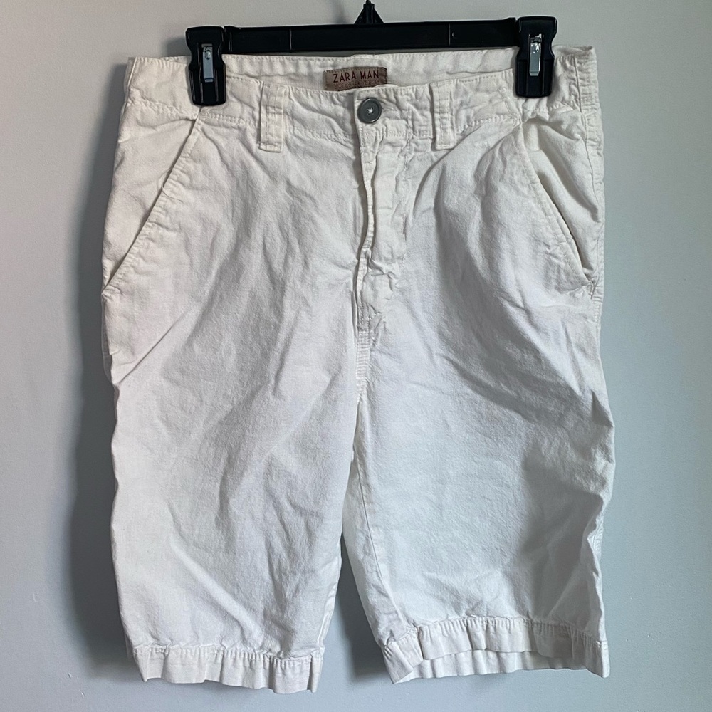 ZARA WHITE SHORTS